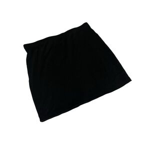 Simple black skirt